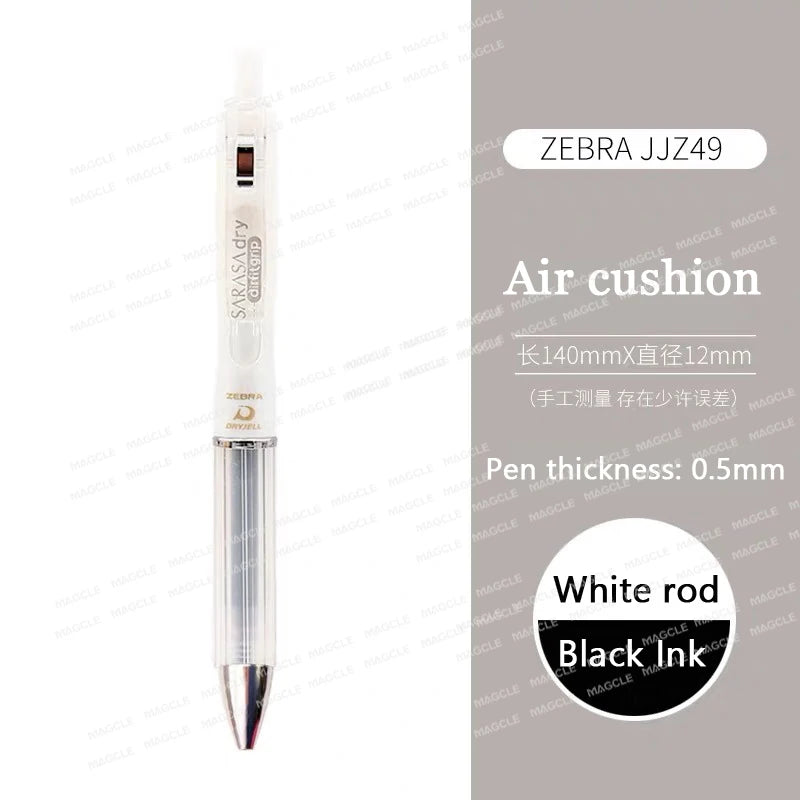 Zebra Japan SARASA Quick-Drying Neutral Pen JJZ49 0.4 Girfit Grip 0.5mm Signing Stylo Back to school aesthetic supplies statione