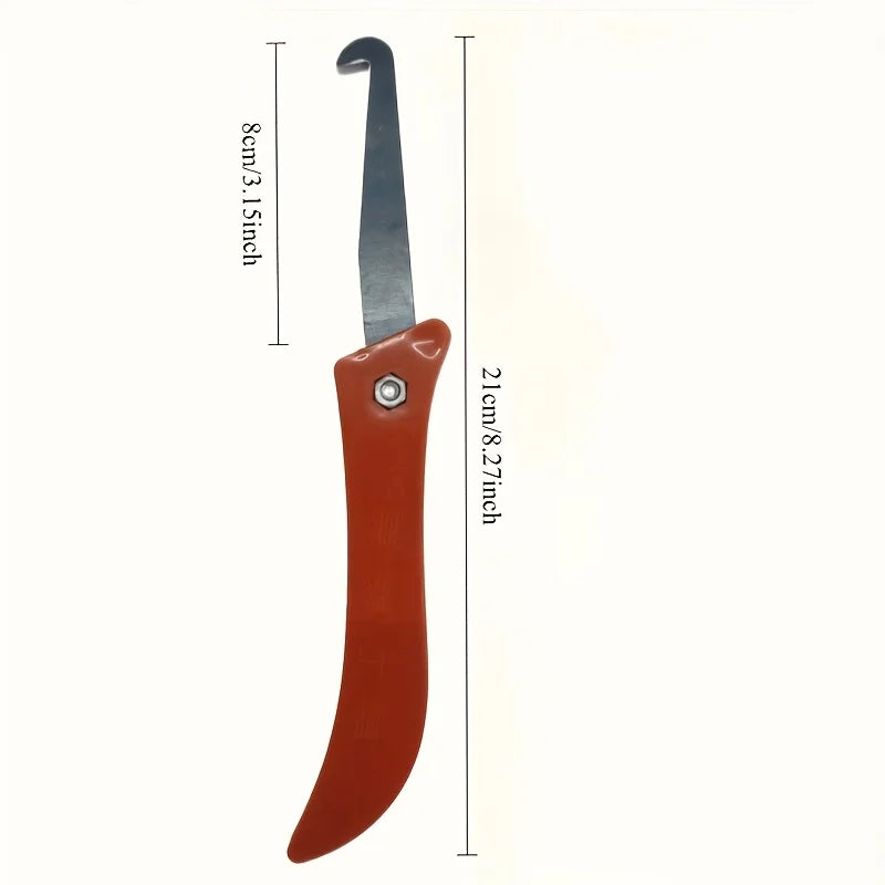 Foldable Garden Weed Control Tool — Lightweight Metal Weeder