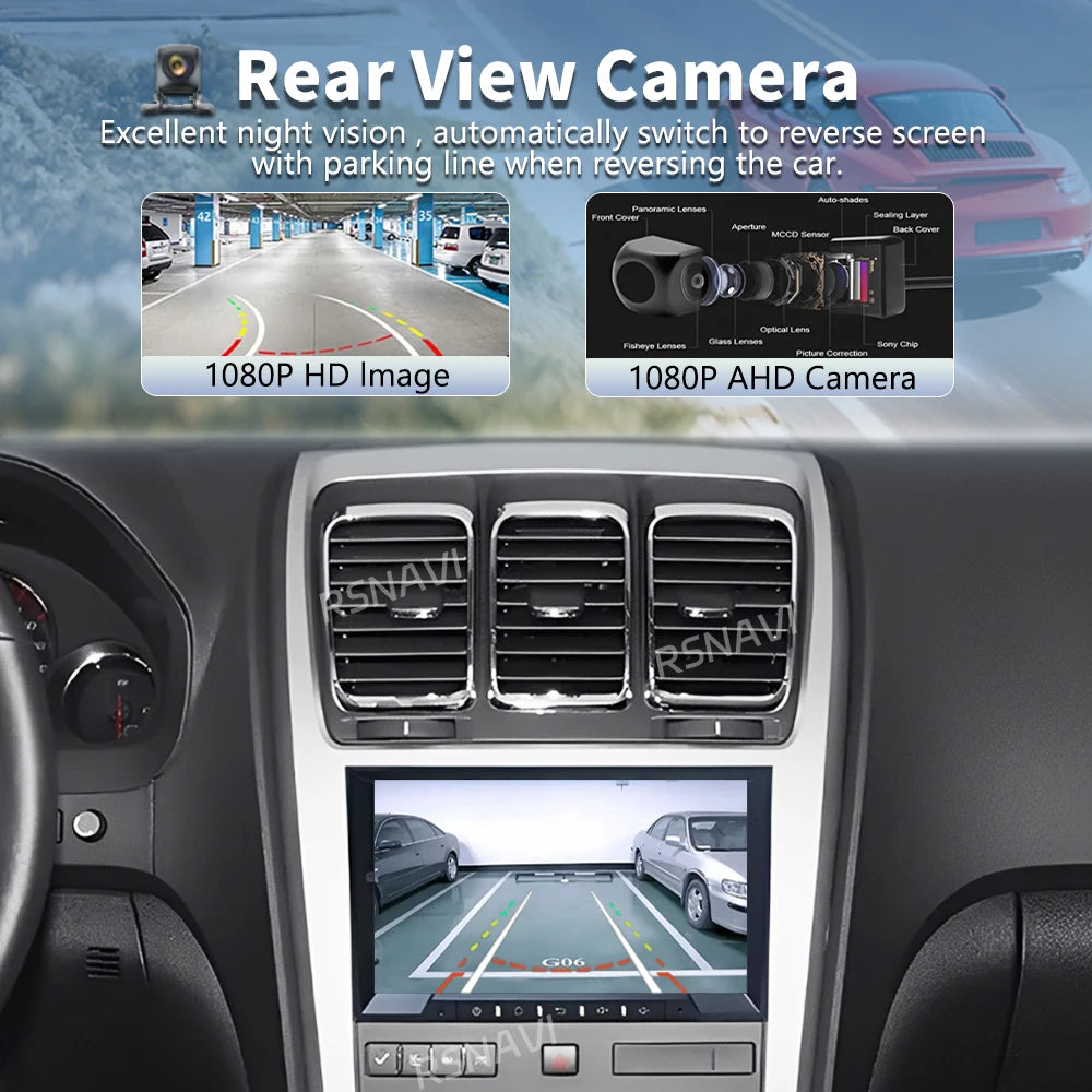 Android 16 Carplay Car Radio For Chevrolet Silverado Impala GMC Yukon Acadia Sierra Navigation GPS Multimedia Player stereo wifi