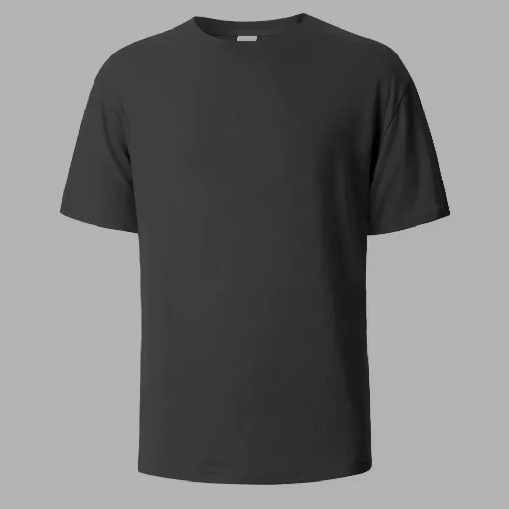 Heavyweight White T-Shirt — Pure Cotton Unisex Streetwear Tee