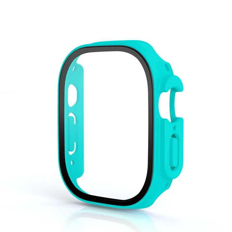 For Apple Watch Ultra 3 49mm 2026 PC Bumper+Screen Protector Tempered Glass+Cover for apple watch Case ultra 2/Ultra Accessories