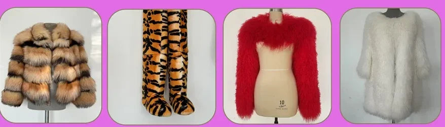 Fluffy Luxury  Real Mongolian Fur Halter Vests Women Solid Deep V-Neck Backless Bandage Sleeveless Jackets Top Outerwear Coat
