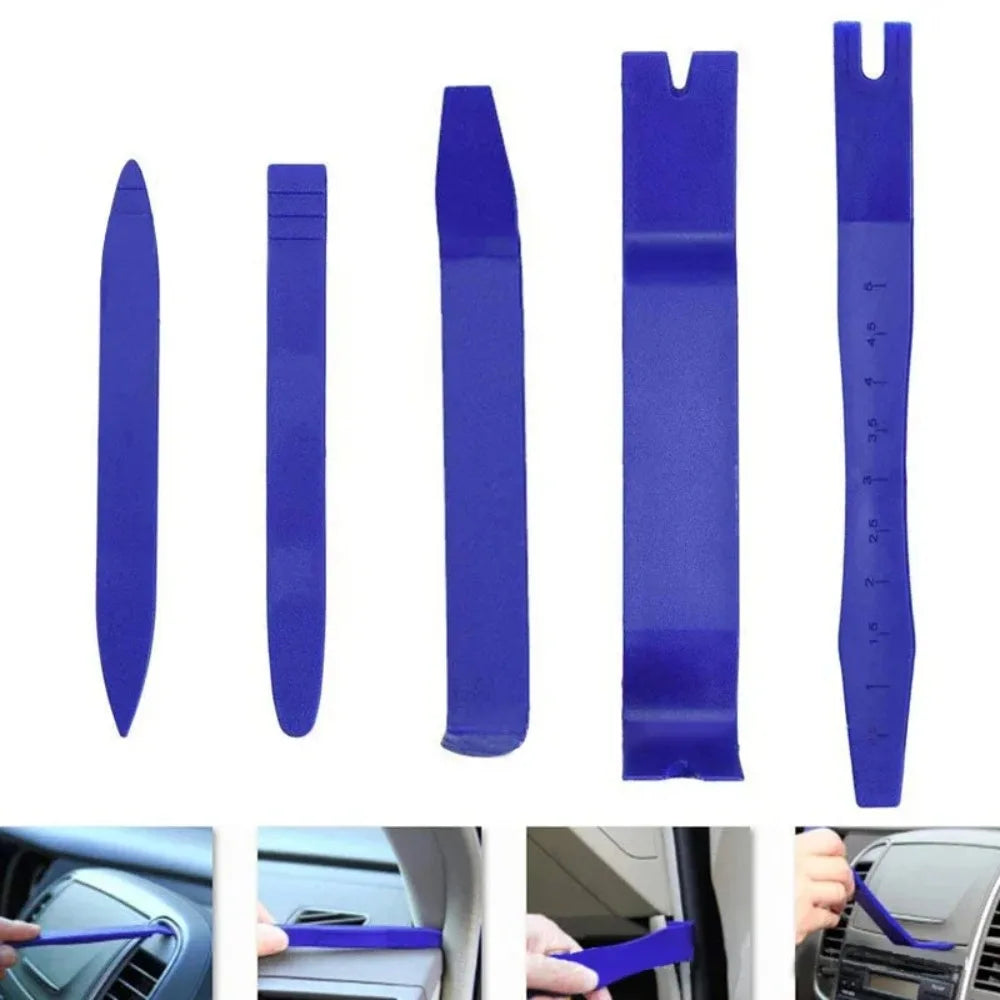 Plastic Pry Tools for Cars Interior Trim Removal Set for Door Dash Radio Audio - Automotive Trim Pliers Set
