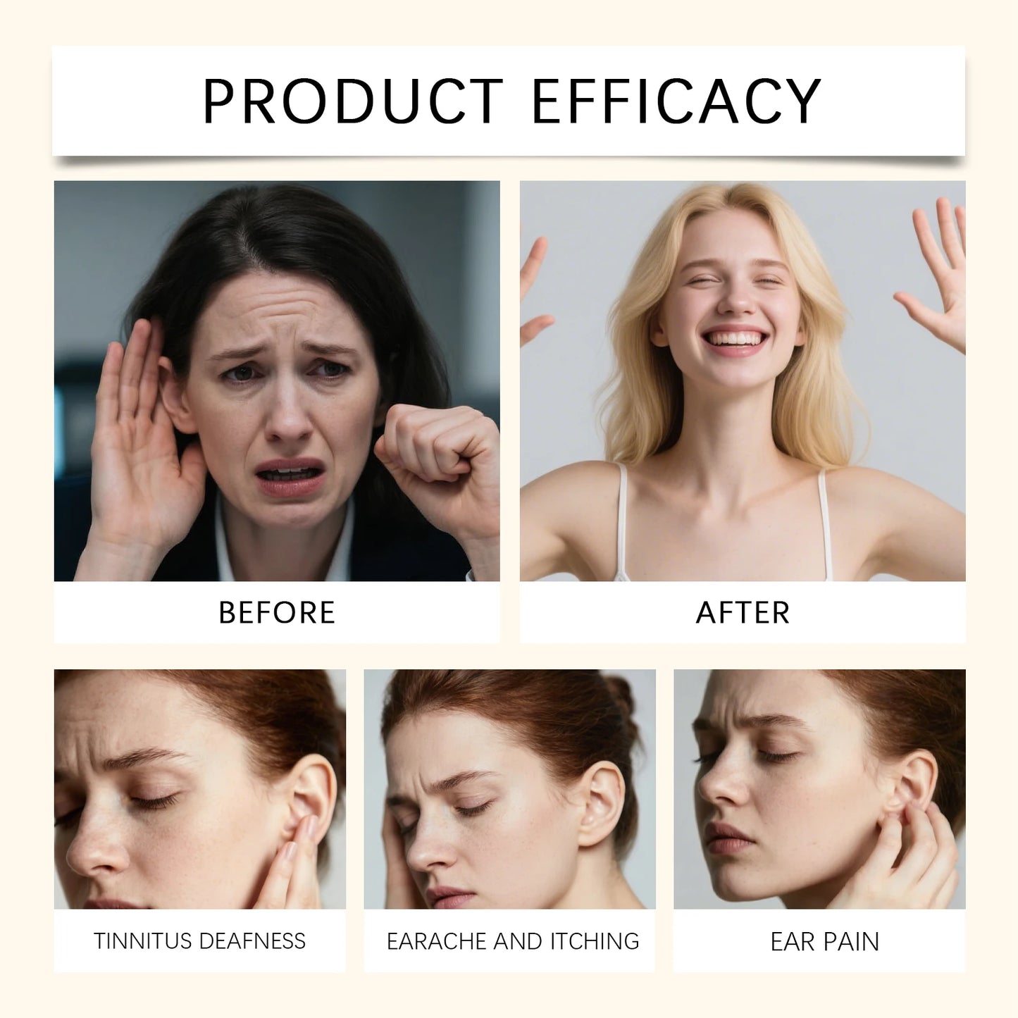 Anti Ear Ringing Relief Drops Relieve Ear Pain Inflammation Prevent Infection Reduce Tinnitus Ringing Sound Treatment Solution