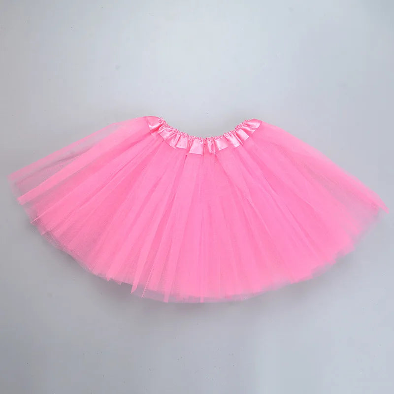 Wholesale Fashion Girls Skirts Summer Style Three Layers Children Skirts Girls Tutu Skirt Dancewear Princess Skirt