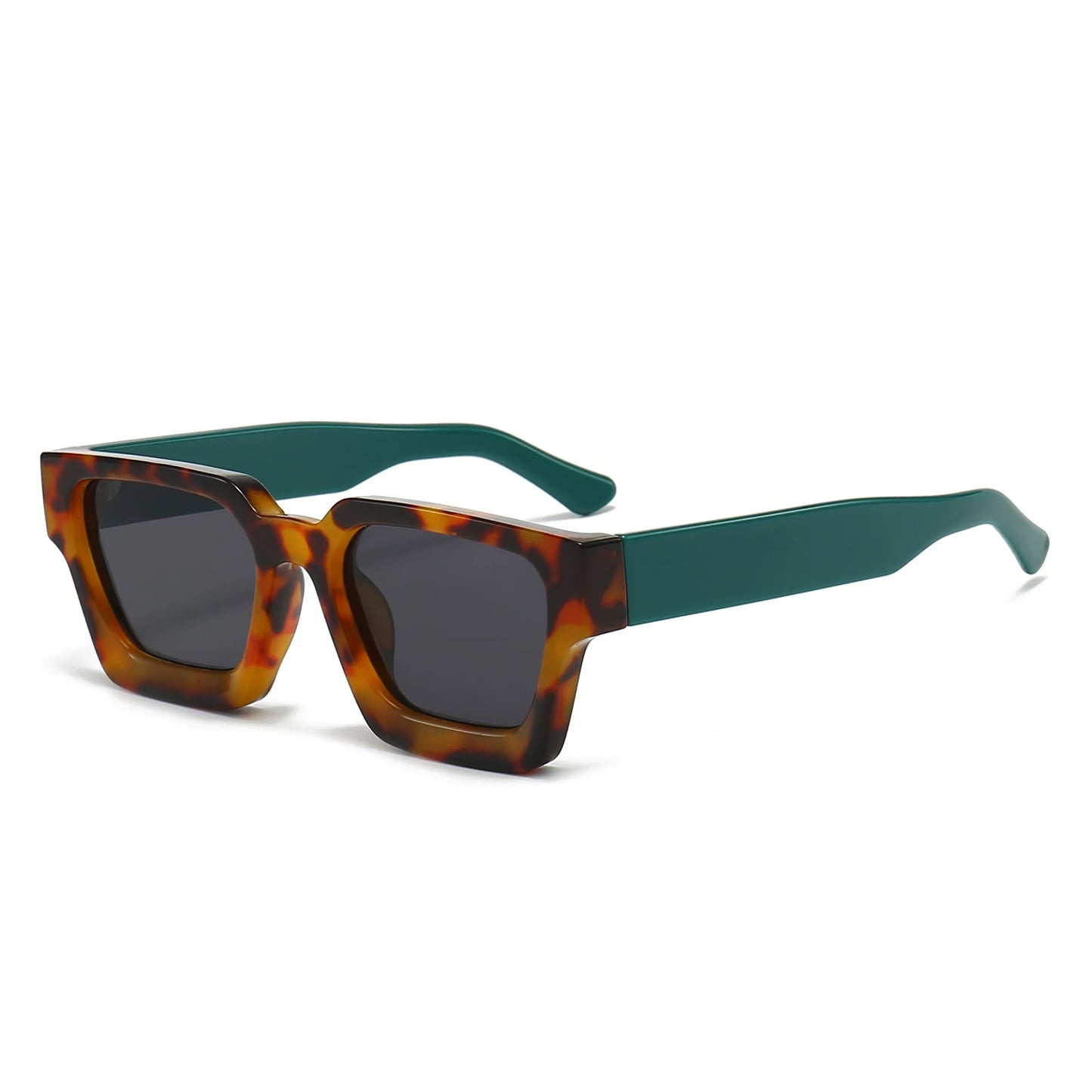 KLASSNUM Square Sunglasses — Retro Unisex UV400 Shades