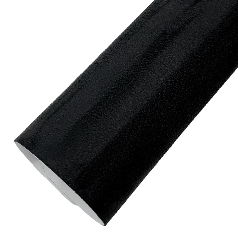 Suede Car Interior Vinyl Wrap — Self-Adhesive Door &amp; Trim Film