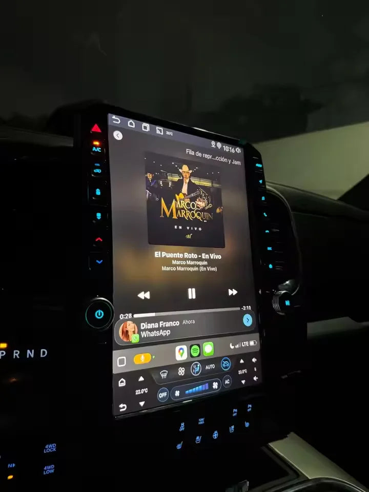 14.5" Android 15 Car radio multimedia player For Dodge RAM 1500 2500 3500 2013-2018 GPS Navigation Tesla Screen Wireless Carplay