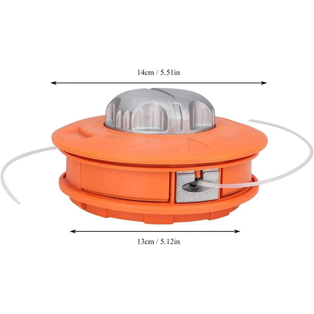 Automatic Grass Trimmer Head for Gasoline Garden Machinery Brush Cutter Universal Fit String Trimmer Replacement Bump Head