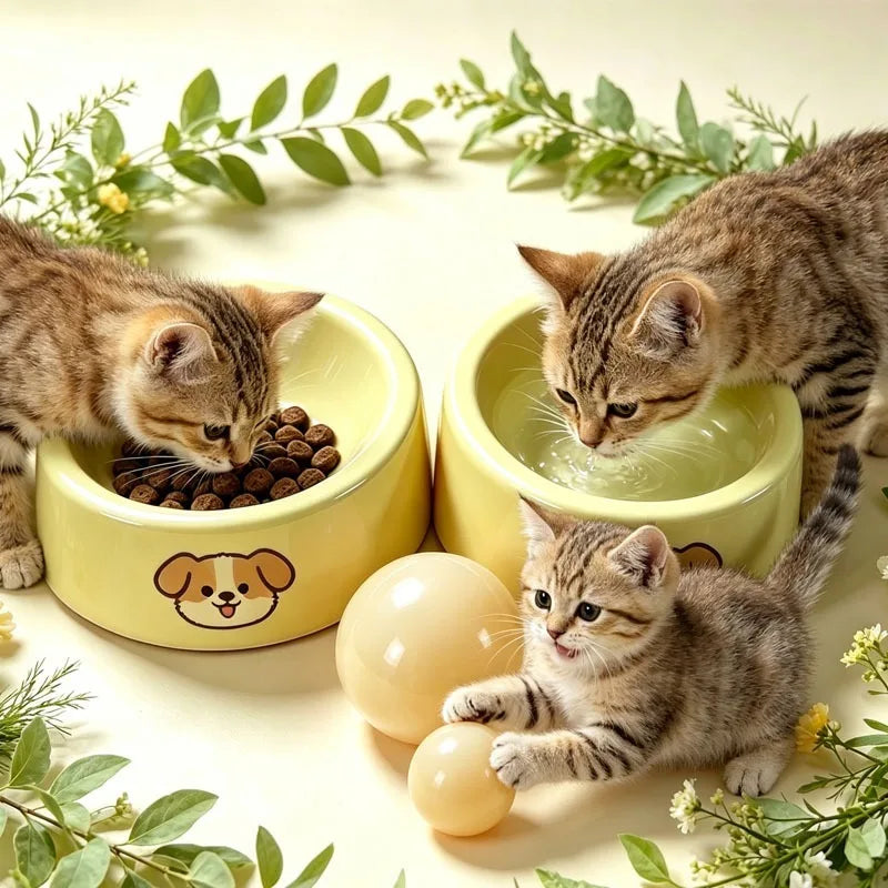 Anti-Tip Pet Bowl - Non-Slip Food & Water Dish – photo 5