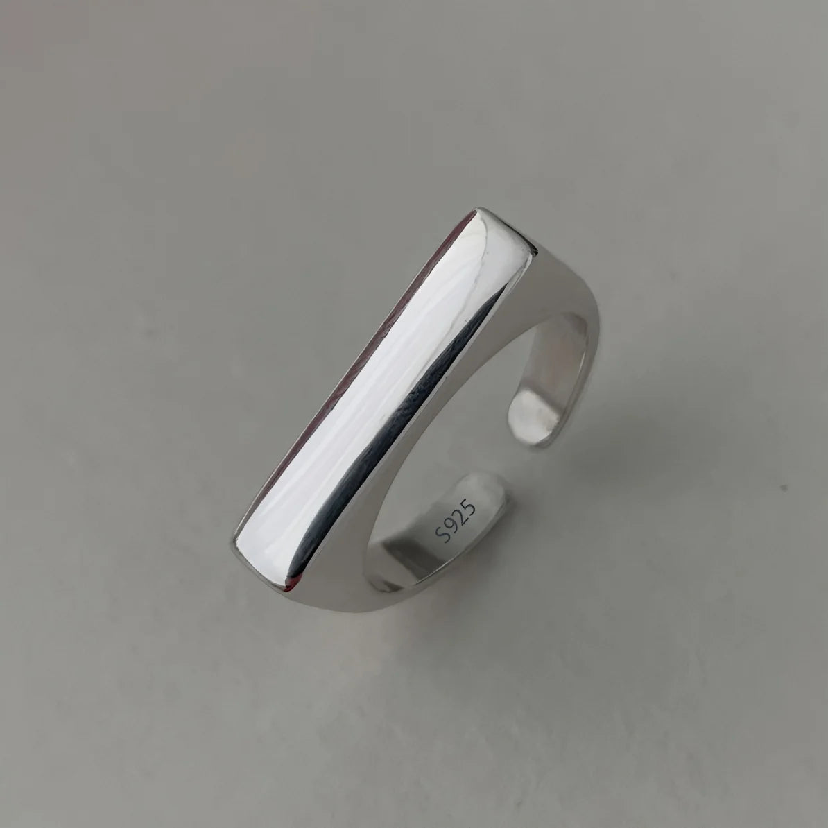 PANJBJ 925 Sterling Silver Hollow Out Rings For Women Three Layered Cross Punk Irregular Vintage Jewelry Gift Dropshipping