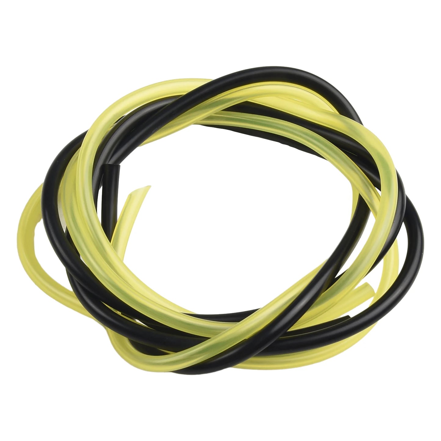 12pcs 2 Holes Fuel Tank Grommet Rubber With Fuel Line Pipe For Brush Cutter Grass Trimmer  Engine Part Garden Tool