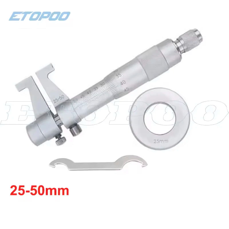 5-30/25-50/50-75/75-100mm Inside Micrometer Screw Gauge Metric Internal Carbide Measuring Tools High Quality different choose