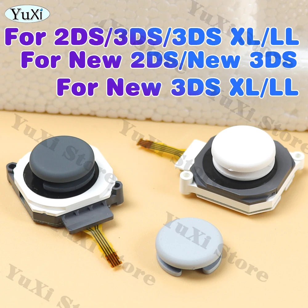 1pc 3D Analog Joystick Thumb Stick for New 3DS XL LL New 2DS for 3DS 2DS Game Console Original Thumbstick Module Replacement