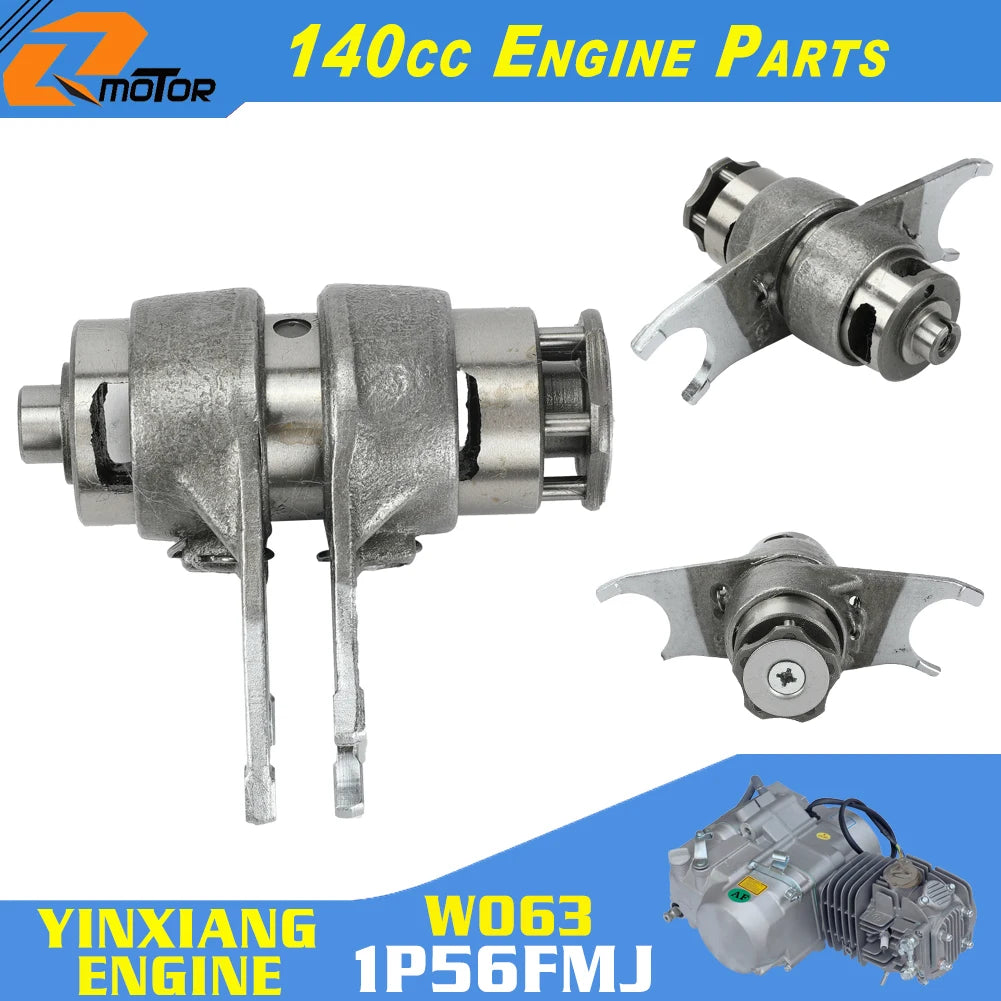 140cc Motorcycle Shift Drum Gearshift Forks For Yinxiang YX 140 140cc W063 1P56FMJ Engine KAYO BSE Xmotos Apollo Dirt Pit Bike