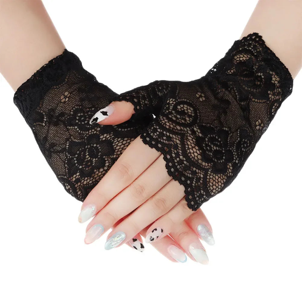 Long Knit Fingerless Gloves - Stretch Arm Sleeves for Fall and Winter - photo 8