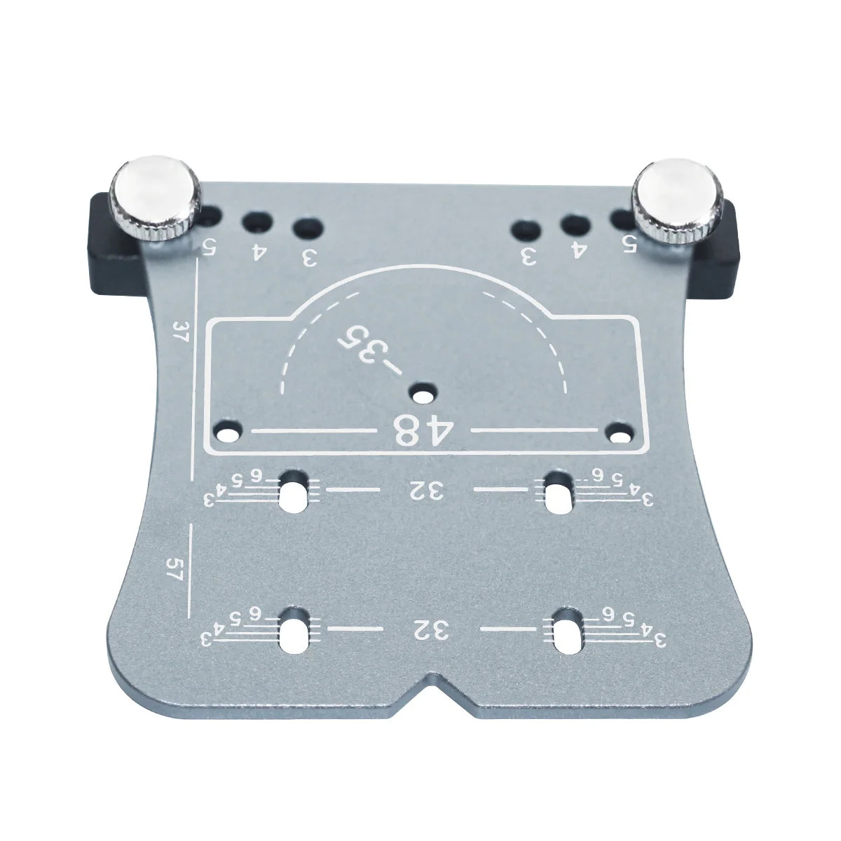 35mm Hinge Aluminum Alloy Hole Opener Hinge Hole Positioning Plate Door Woodworking Board Hinge Special  Positioning Template