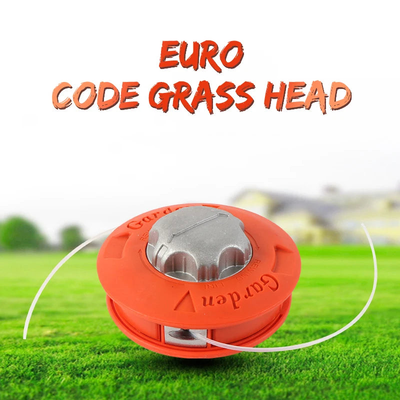 New M10*1.2 Metal Automatic Grass Trimmer Head For Garden Machinery Brush Cutter Weeder