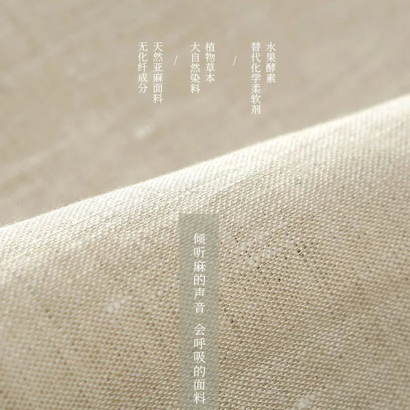 Linen Wide Leg Pants New Summer Thin Casual Solid Long Pants Women Elastic High Waisted Loose Cotton and Linen Straight Trousers