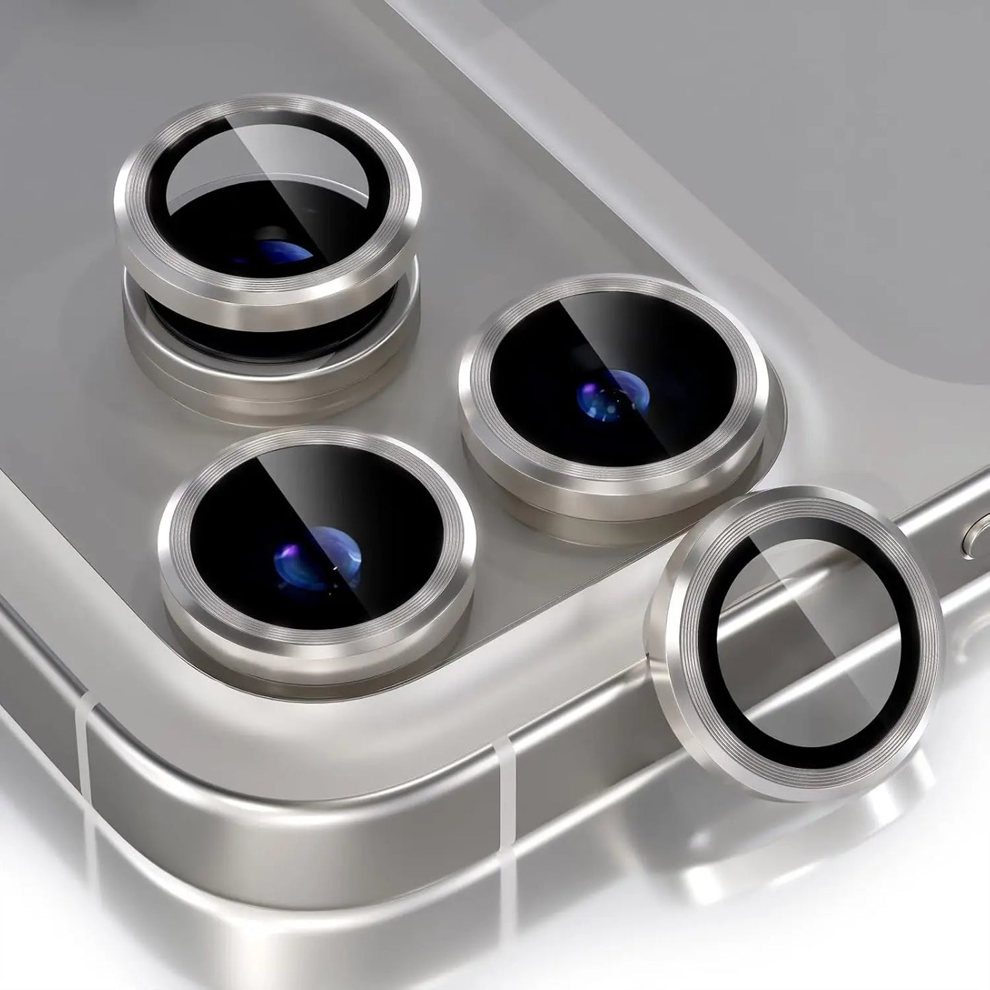 Bling Glitter Diamond Metal Frame Camera Protector For IPhone 17 Pro Max Air 17Pro Alloy Lens Tempered Glass Film Ring Cover Cap