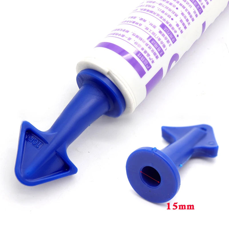 3pcs/set Joint filling nozzle applicator Silicone sealant tool Floor cleaning tile dirt scraper Glue filling tool Glue God Tool