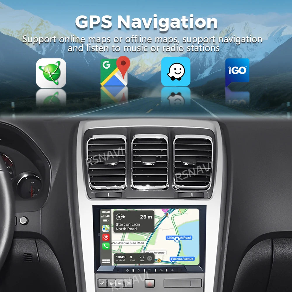 Android 16 Carplay Car Radio For Chevrolet Silverado Impala GMC Yukon Acadia Sierra Navigation GPS Multimedia Player stereo wifi