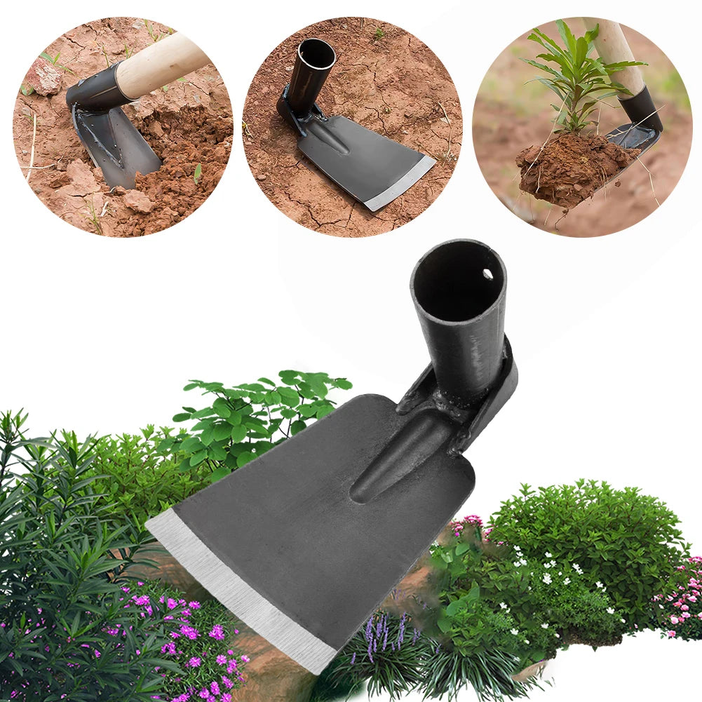 Forging Weeding Hoe for Digging Soil Household Outdoor Farming Tools for Planting Vegetables and Flowers