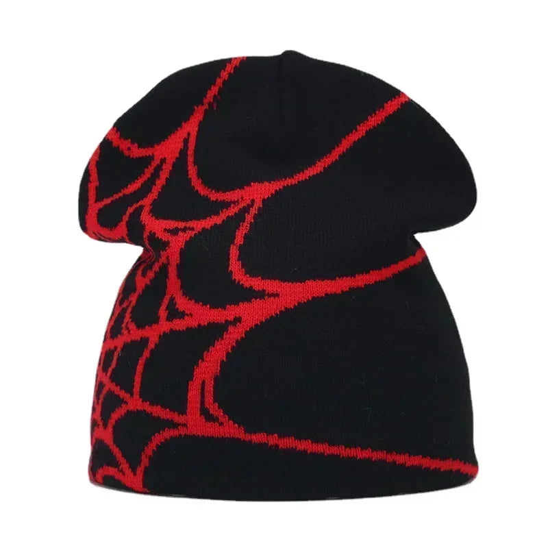 Y2K Letter Knit Beanie, Warm Ski Hat