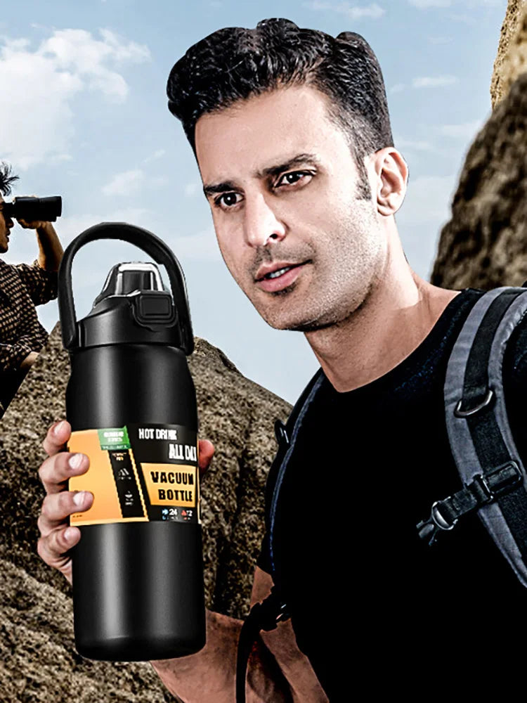 Stainless Steel Insulated Tumbler with Straw - Hot and Cold Travel Mug - photo 5