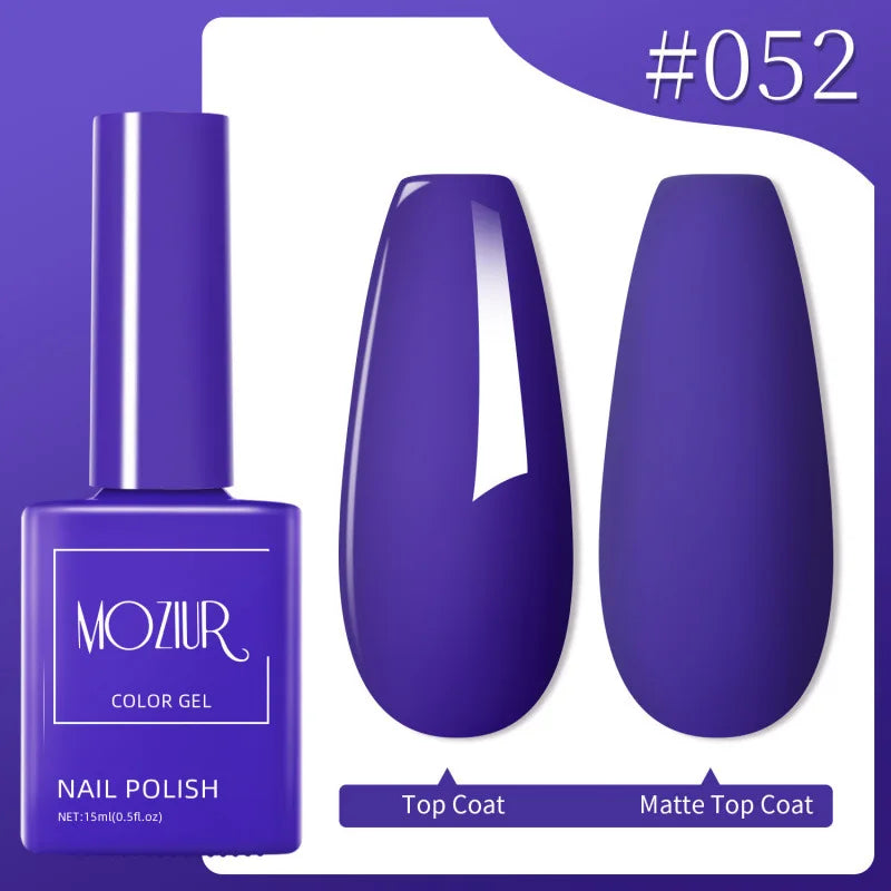 Colorful Hot Sale Uv Gel Nail Polish Set Soak Off Gel Nail Polish 15ml Professional Nail Gel Polishes