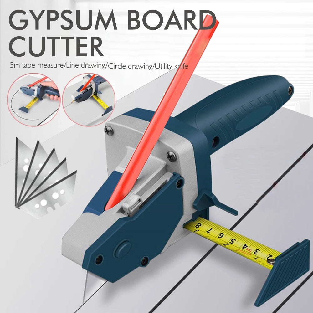 Drywall Cutting Scriber with Tape Measure and Blade