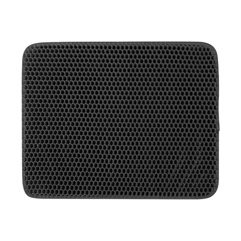Non-Slip Cat Litter Mat — Double-Layer Waterproof Litter-Trapping Mat