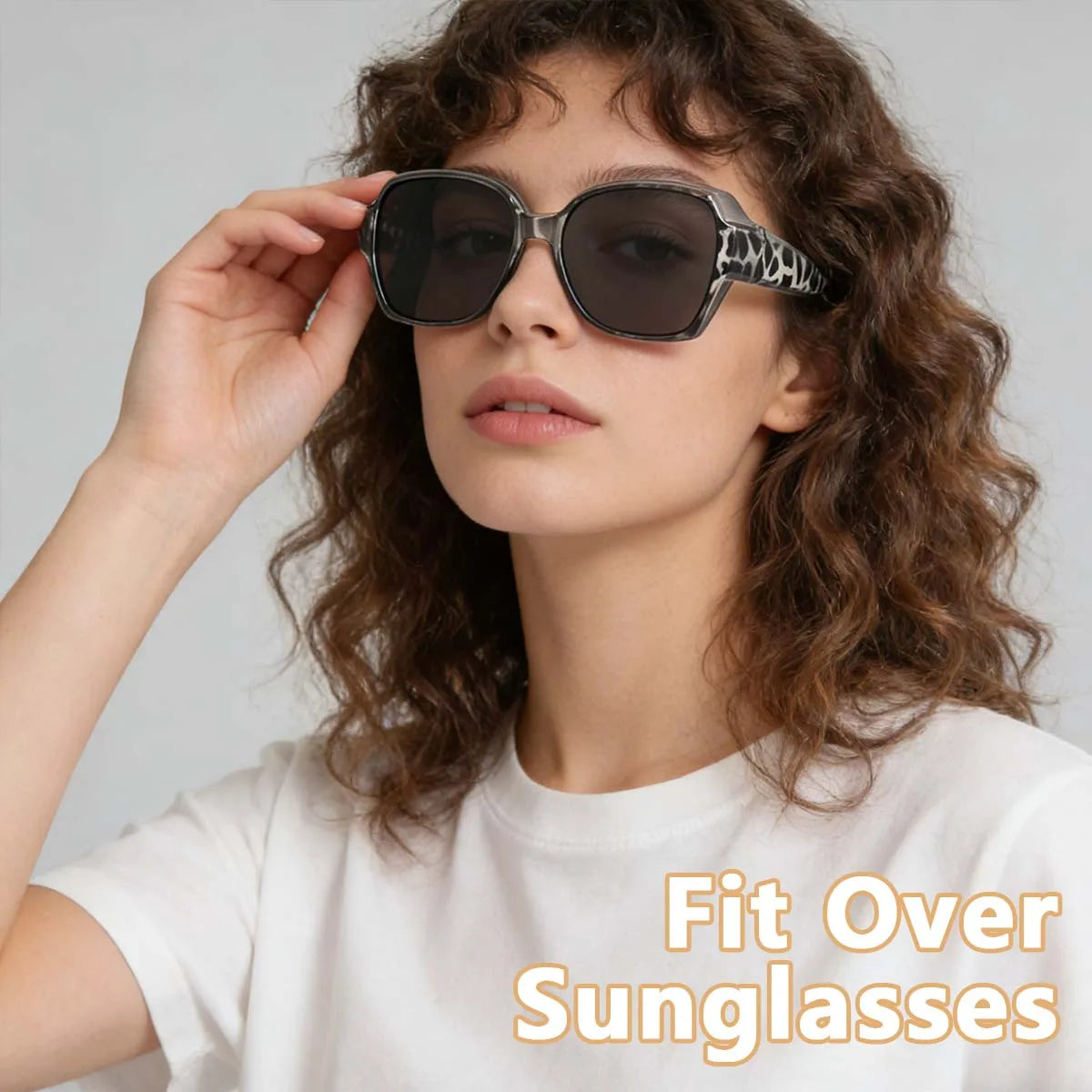 Fit-Over Sunglasses — Wrap-Around UV400 for Prescription Glasses