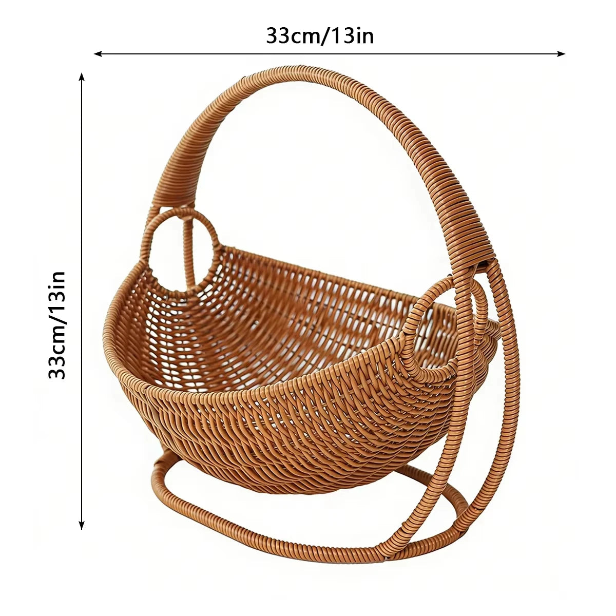 Woven-Look Semi-Enclosed Cat Bed - Basket Style House – photo 8
