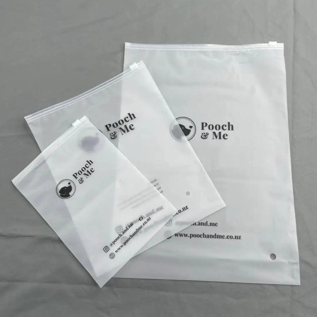 Matte frosted zipper packaging bags, 50 pack — view 2 of 12