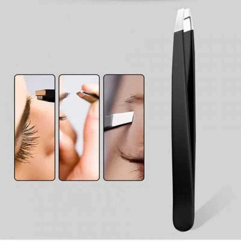 1/4pcs Professional Eyebrow Tweezers Makeup Tools Eyebrow Pinch Pliers Tweezer For Eyebrows Accessories Beauty Hair Clip Remover