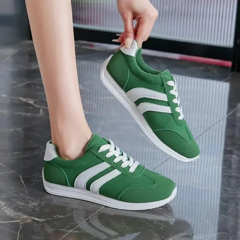 Slip-On Running Sneakers for Women — Soft-Sole Versatile Casual Shoes