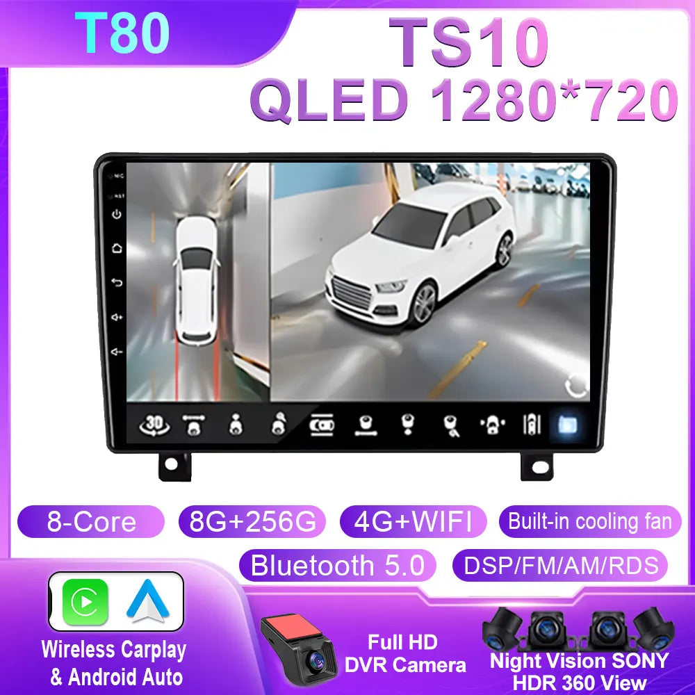 Android Car Radio For Opel Astra H 2006 - 2014 Video Multimedia player Navigation Stereo GPS QLED WIFI 4G BT No 2din 2 din dvd