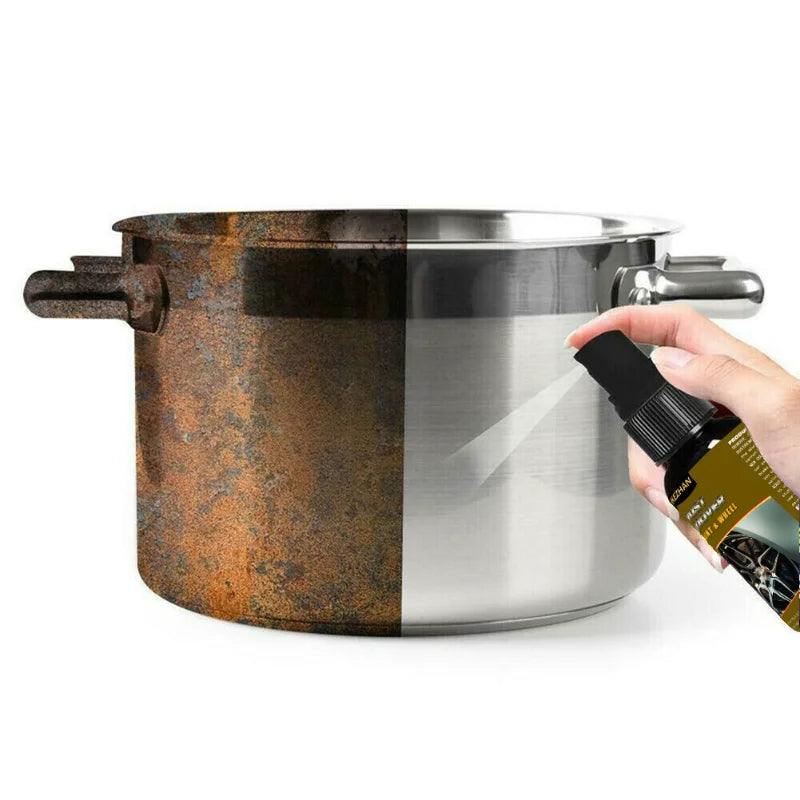 Car Iron Rust Remover Spray - Instant Wheel Rim Cleaner&Paint Decontamination - Safe Iron Fallout Dissolver for Auto Detailing