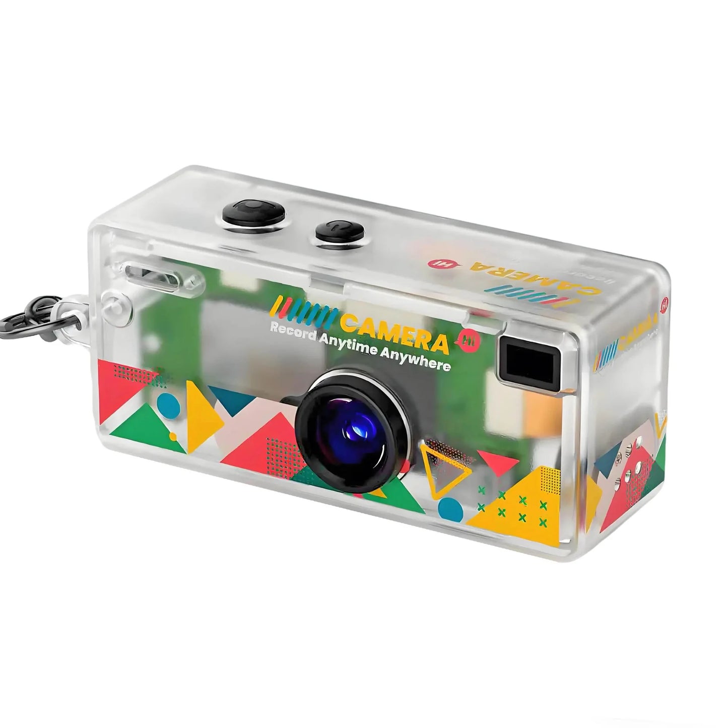 G6 Retro Keychain Camera — 1080P Wide Angle Mini Camera with Flash