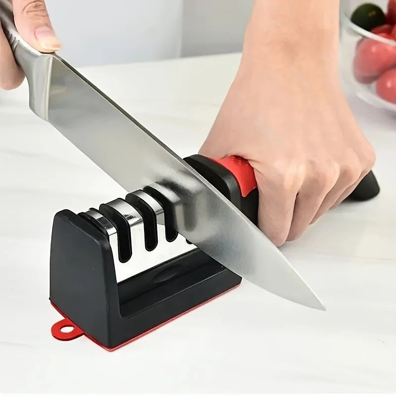 1-Pack Knife Sharpener Tool - Super Bowl Prep Edge Maintenance for Slicing Meats & Vegetables