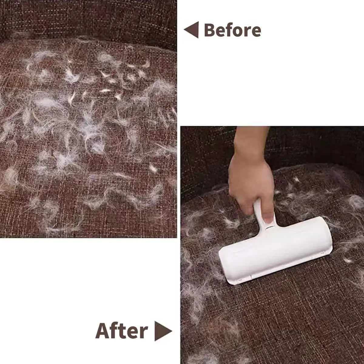 Pet Hair Remover Roller - Self-Cleaning Fur Lifter – photo 4