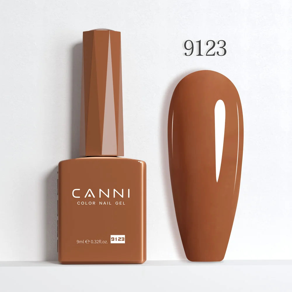 CANNI Gel Nail Polish TPO/HEMA FREE Gorgeous Christmas Red Color Winter Nails Full Coverage Soak Off UV LED Semi Permanent Gel