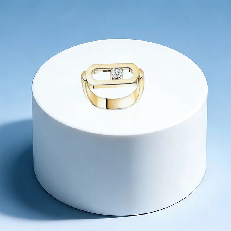 925 silver elegant ring - high-quality women's wedding party gift - DIY shining accessory