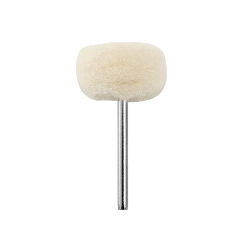 10Pcs Mini grinding sanding head abrasive disc felt 3mm Shank buffing wheels metal Polish Brush Drill Rotary Tool Accessories