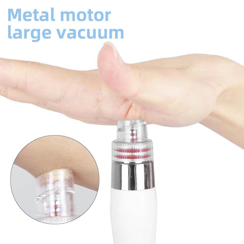 7 in 1 Small Bubble Deep Pore Cleaning Facial Cleansing Machine H2 O2 Hydra Dermabrasion Peel Oxygen Jet Beauty Equipment