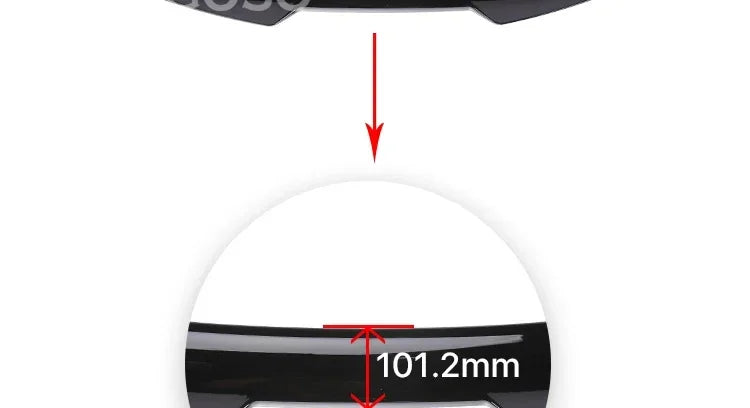 Carbon Fiber Rear Bumper Lip Trunk Wing MP M4 PSM Style Roof Spoiler Kit For BMW 3 Series F30 F31 F35 2026-2026 Gloss Black