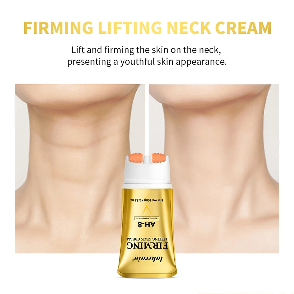AH-8 Firming Non-Sticky Neck Cream deeply moisturizes, smoothes and refines the skin with a light texture neck cream.