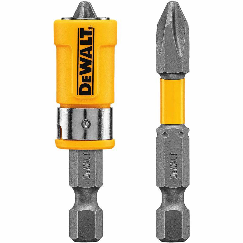 DEWALT Original DWA2PH2SL MAXFIT Screwdriver Bits 2Inches PH2  Impact Driver Bit Magnetic Ring Sleeve Sucker Tool Accessories