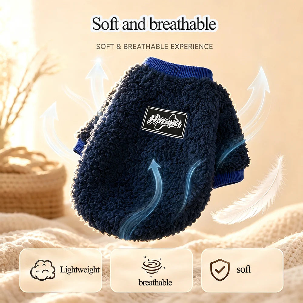Warm Fleece Cat Sweater - Soft Winter Coat for Kittens and Large Cats - photo 4